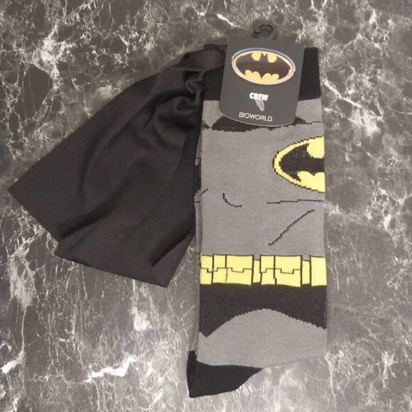 DC Comic Batman Bodysuit Socks - Picture 1 of 4